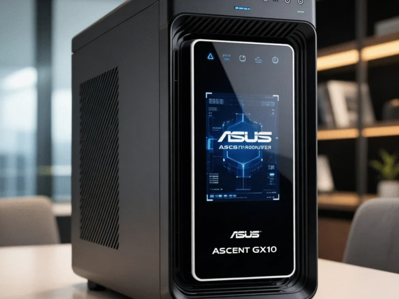 ASUS Ascent GX10 Desktop AI Supercomputer Revolutionizes Local AI Computing - Professional coverage