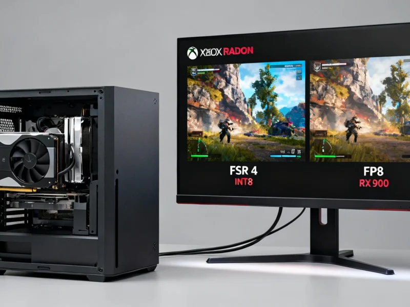 AMD FSR 4 INT8 Xbox Series X Simulation Shows Possible Advantage in Image Quality and Frame Rate - Professional coverage
