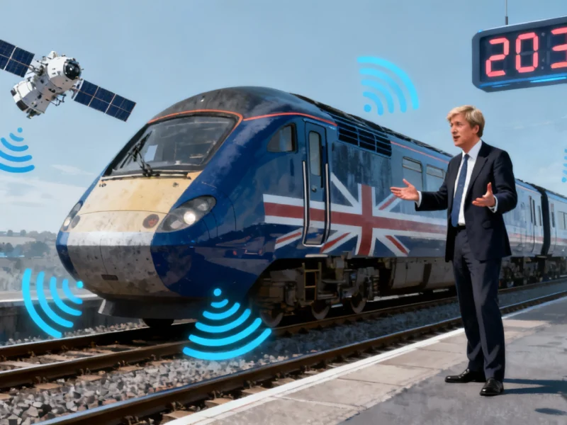 UK Rail Connectivity: Full 4G/5G Coverage Delayed Until 2030, Satellite Solution Emerges