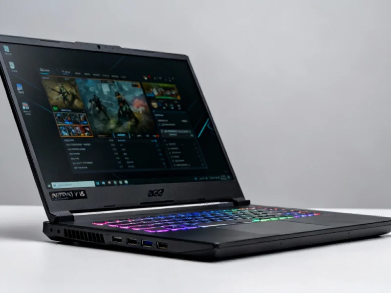 Walmart drops the budget-friendly Acer Nitro 5 gaming laptop with an RTX 5050 to under $750