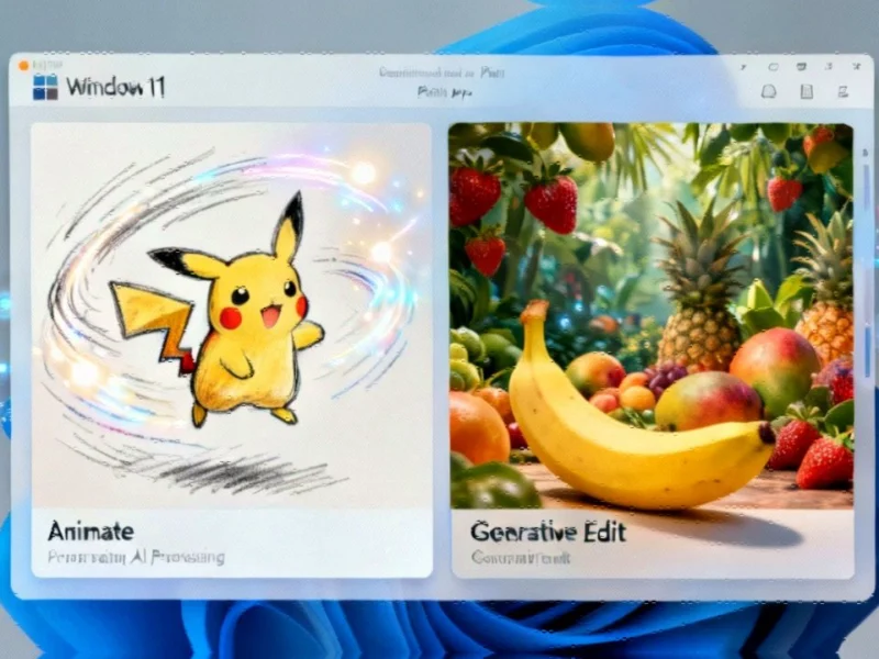 Microsoft's Paint App Testing AI Animation and Generative Edit Features in Windows 11 - Professional coverage
