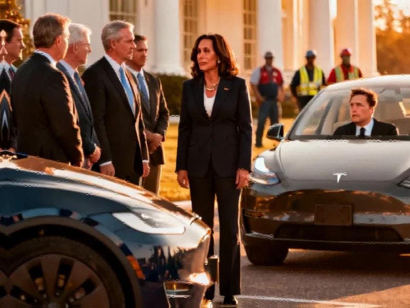 Harris Reflects on EV Summit Oversight and Policy Priorities: A Lesson in Political Strategy - Professional coverage