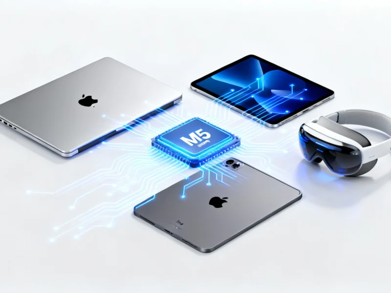 Apple M5 Chip Debuts With Major AI Performance Boost Across MacBook Pro, iPad Pro, and Vision Pro