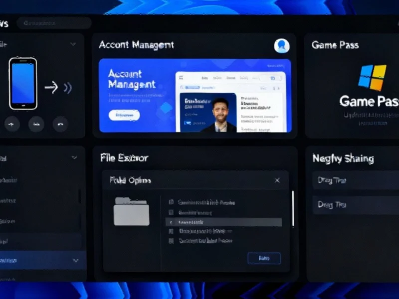 Windows 11 Builds Enhance Dark Mode, Mobile Integration, and System Stability