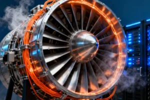 Repurposed Aircraft Engines Provide Bridge Power for Data Ce - Jet Engines Find Second Life Powering Data Centers Amid growin